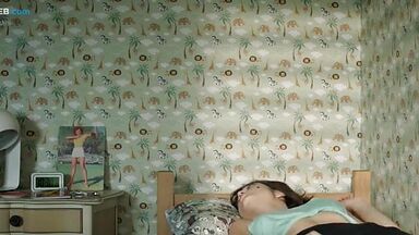 Amazingly hot teen lesbic scene