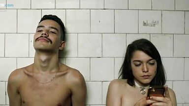 Amazingly hot teen lesbic scene