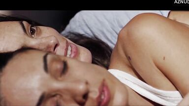 Berenice Bejo lesbic scenes in The Quietude