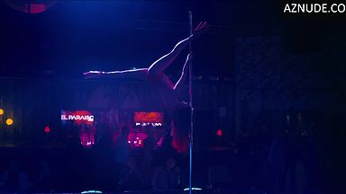 Erotic dance at club