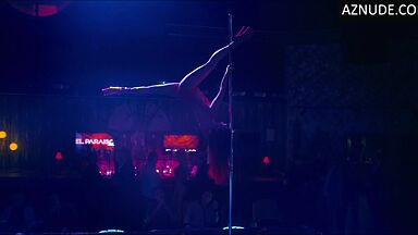 Erotic dance at club