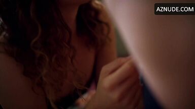 Lesbic threesom scene