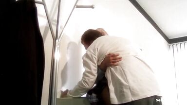 Dentist fucks his teen patient