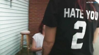 Lesbic action in the woods