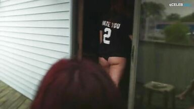 Lesbic action in the woods