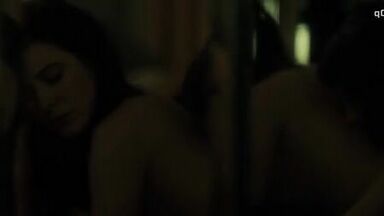 Katharine Isabelle and Caroline Dhavernas sex scene