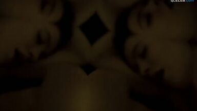 Katharine Isabelle and Caroline Dhavernas sex scene