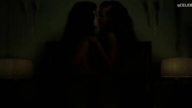 Katharine Isabelle and Caroline Dhavernas sex scene