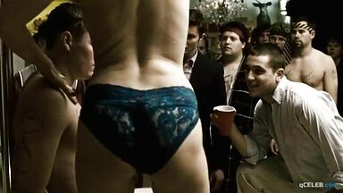 Unsatisfied girl goes to dancing