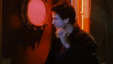 Striptease scenes from vampire movie