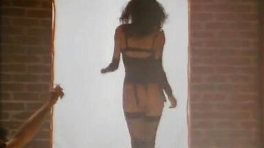 Striptease scenes from vampire movie