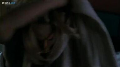 Christine Tremarco not very happy as stripper