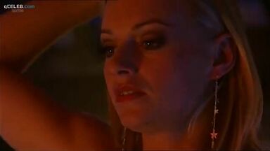 Christine Tremarco not very happy as stripper