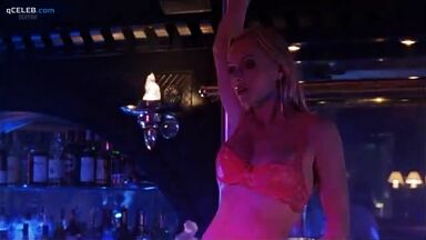 Christine Tremarco not very happy as stripper