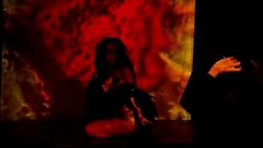 Elizabeth Rice dancing naked in Paradise Club