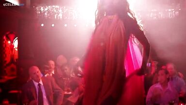 Elizabeth Rice dancing naked in Paradise Club