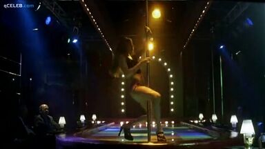 Russian hottie made to strip