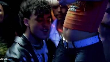 Latina girl dancing naked