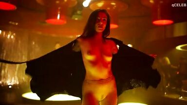 Magdalena Kolesnik flashing her tits