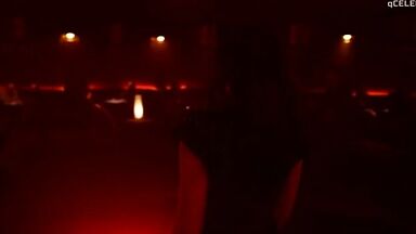 Magdalena Kolesnik flashing her tits