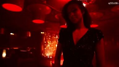 Magdalena Kolesnik flashing her tits