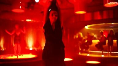 Magdalena Kolesnik flashing her tits