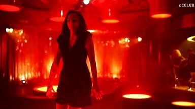 Magdalena Kolesnik flashing her tits