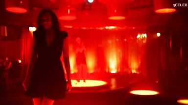 Magdalena Kolesnik flashing her tits