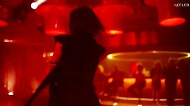 Magdalena Kolesnik flashing her tits