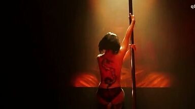 Hot European girl erotic dancing