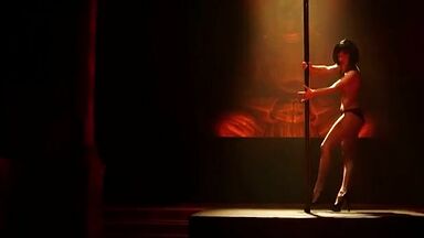 Hot European girl erotic dancing