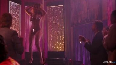 Stripper making a dance