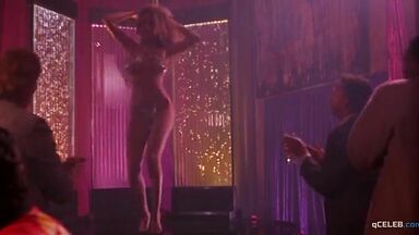 Stripper making a dance