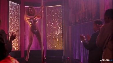 Stripper making a dance