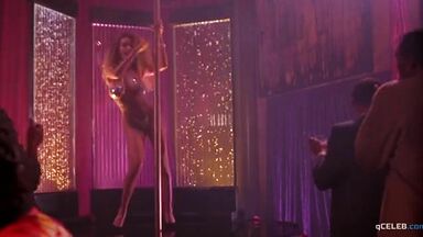 Stripper making a dance