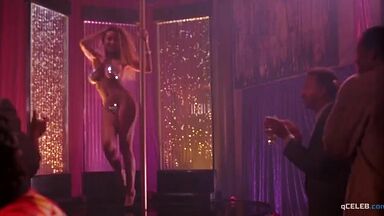 Stripper making a dance