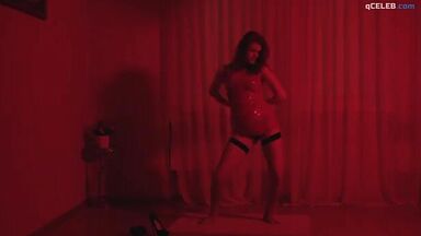 Dancing naked on the room