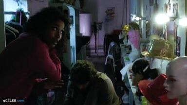 Black ebony dancing naked