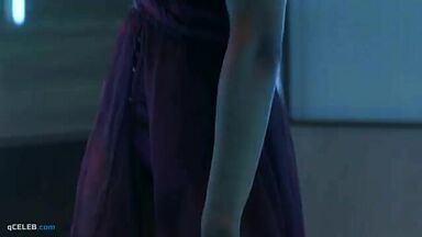 Black ebony dancing naked