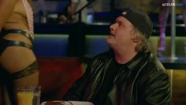 Black ebony lapdance