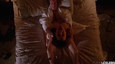 Alanna Ubach Cowgirl Sex Scene in TV Show 'Hung'