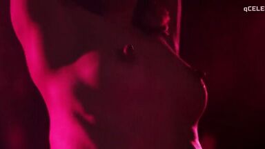 Striper with schoolgirl outfit