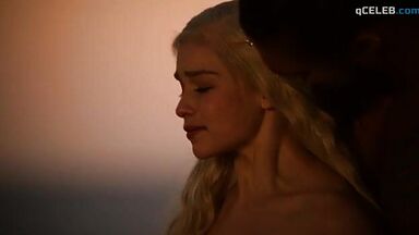 Emilia Clarke nude in Game of Thrones