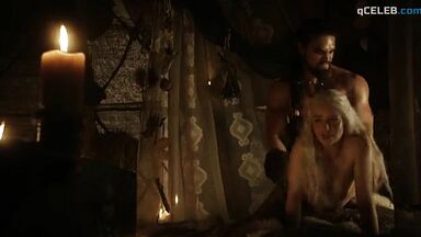 Emilia Clarke nude in Game of Thrones