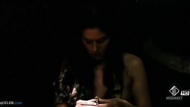 Monica Bellucci hot scenes in Bandits- Love and Liberty