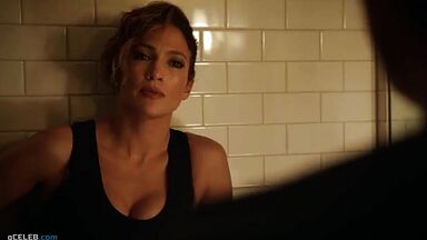 Jennifer Lopez sexy in Shades of Blue