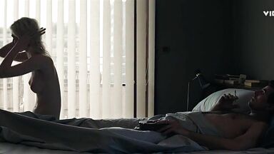 Elizabeth Debickie hot in The Burnt Orange Heresy