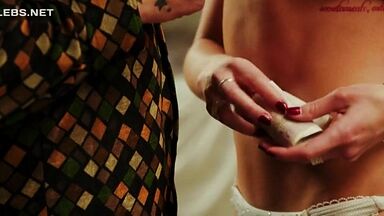 Amber Heard sexy in London Fields