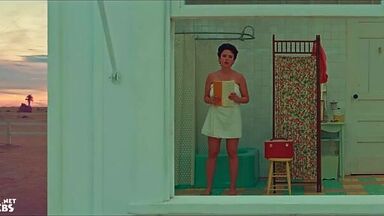 Scarlett Johansson nude in Asteroid City (2023)