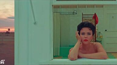 Scarlett Johansson nude in Asteroid City (2023)